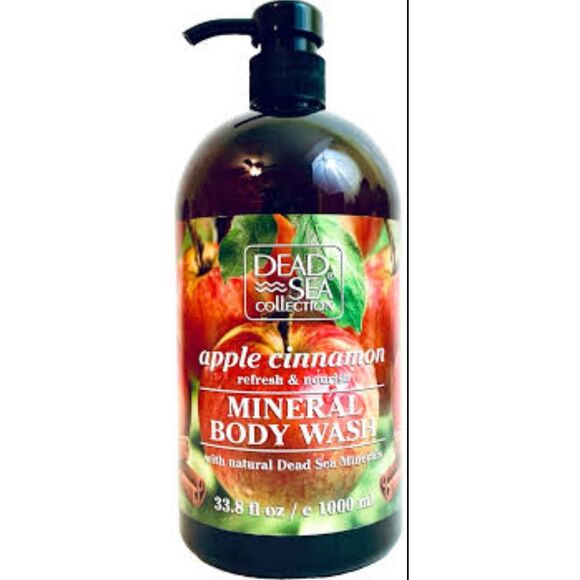 Dead Sea Collection Refresh & Nourish 33.8 Oz & 16.9 Oz New Bundle Set Apple Cin - Picture 4 of 11